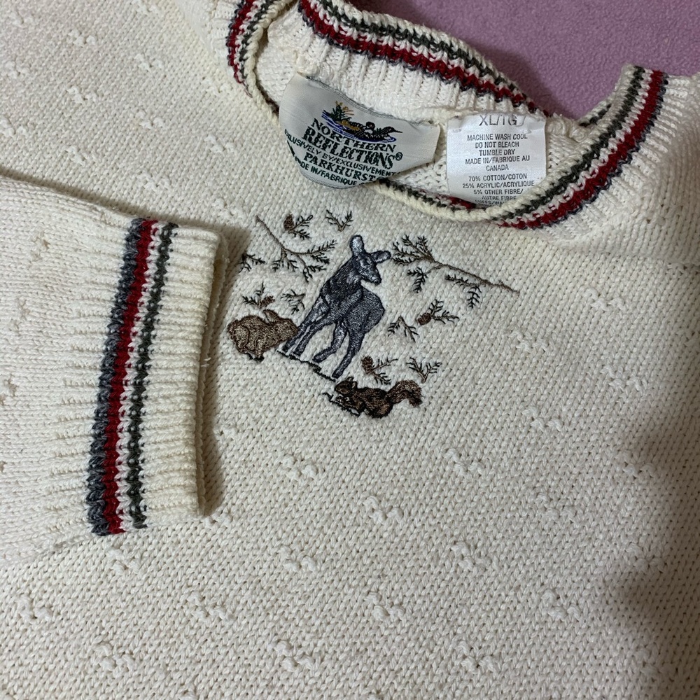 Northern Reflections Deer Sweater